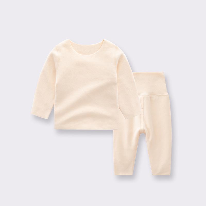 Children's German Velvet Thermal Underwear Set - Baby Autumn/Winter Pajama Suit for Boys and Girls