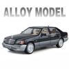 Масштаб 1/24 BENZ W140 S320 SEL Street Edition сплав ретро старая модель автомобиля литые металлические классические автомобили транспортные средства модель звук свет детские игрушки подарок