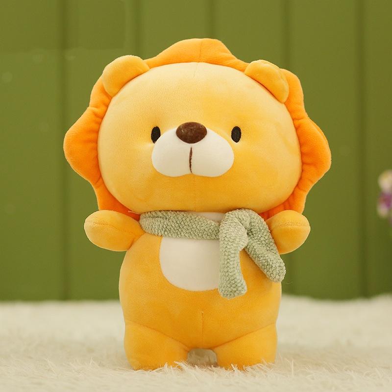 Cute And Cuddly Stuffed Animal Plush Doll For Kids Bedroom Decoration Lion Dinosaur