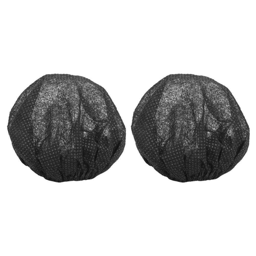 200Pcs Dust-Proof Microphone Cover Non-Woven Fabric Stage Microphone Cover Portable Mic Cover Stage