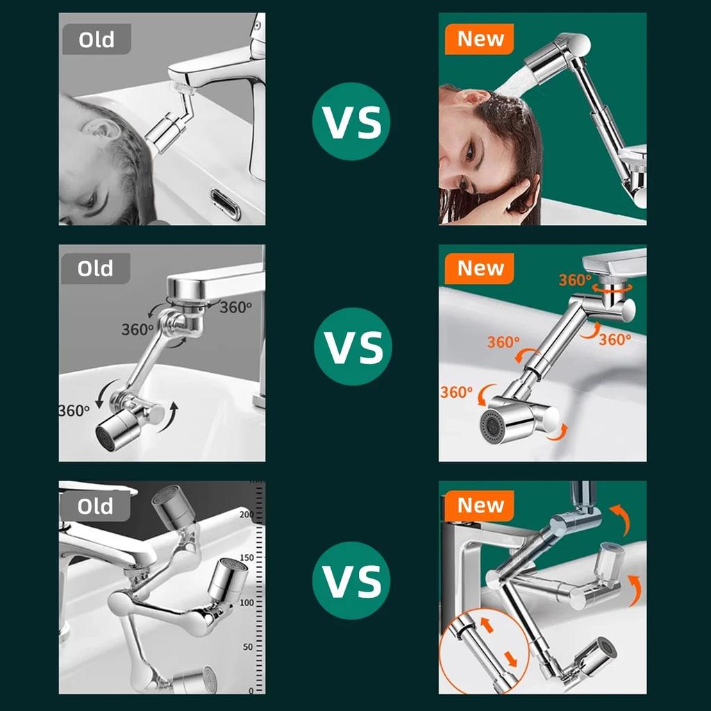 Кухонные роботы Анти-всплеск Принадлежности для ванной комнаты Удлинитель Насадка для водопроводного крана Насадка для смесителя для ванной Фильтр для домашнего поворотного устройства Аксессуары