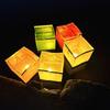 Multicolor Waterproof Floating Paper Lanterns With Gold Trim Sturdy Material For Weddings Parties Wishing Ceremonies