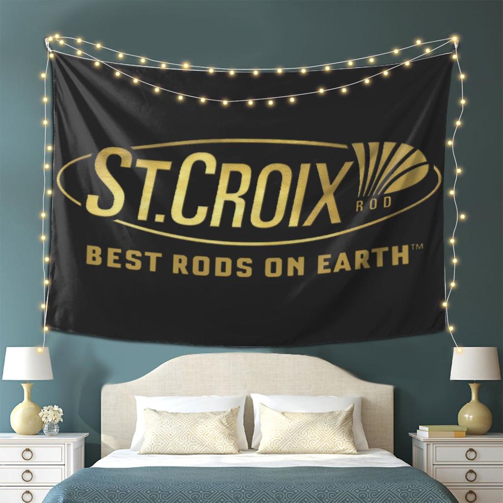 Life Love St Croix Merch Tapestry Wall Hanging Aesthetic Home Decor Tapestries for Living Room Bedroom