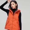 Snowflying Women's Short Hooded Down Vest X42132604F