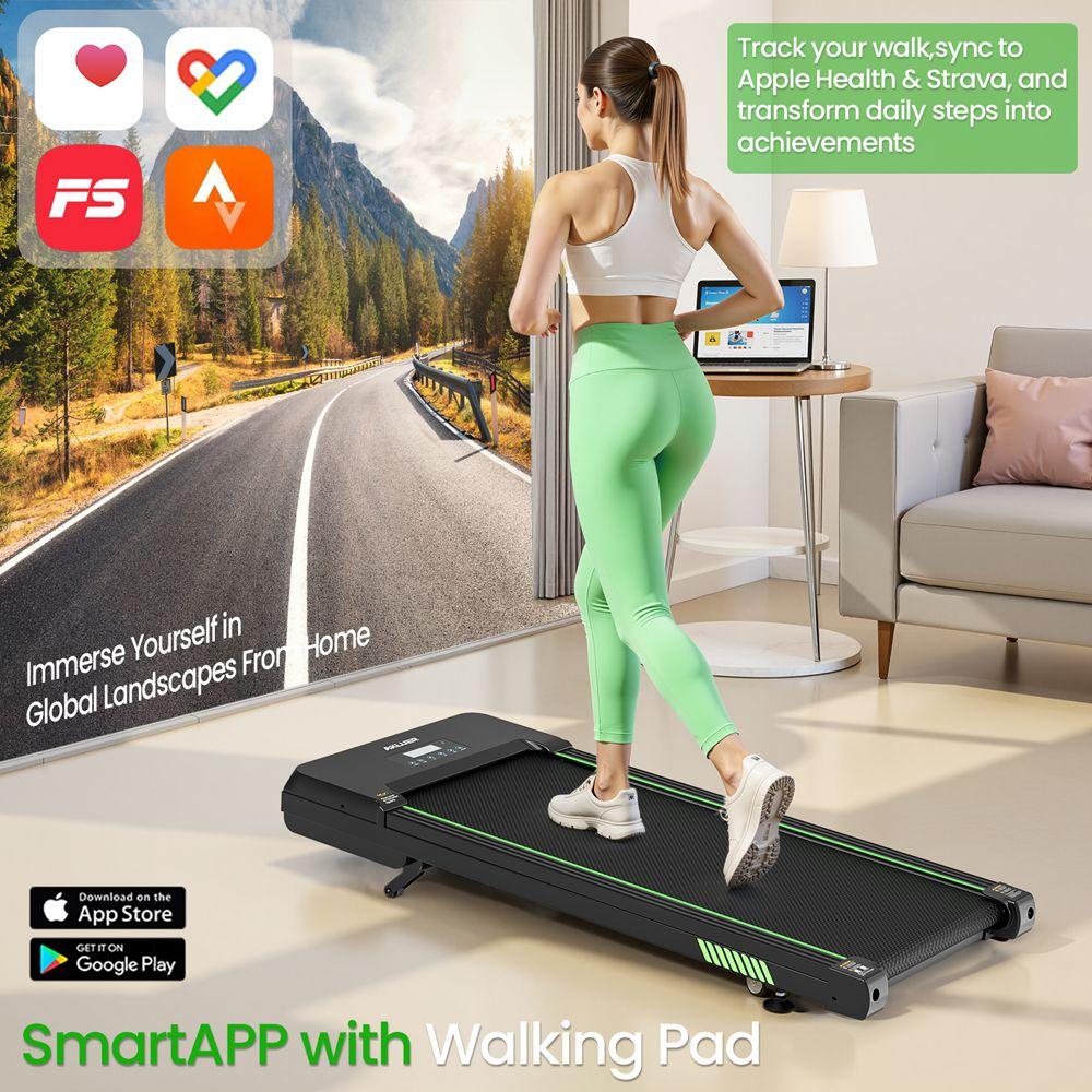 Akluer TW140L Treadmill With 12% incline, Triple Cushioning And Foldable, 1-6Km/h, Lightweight and quiet treadmill for Home use