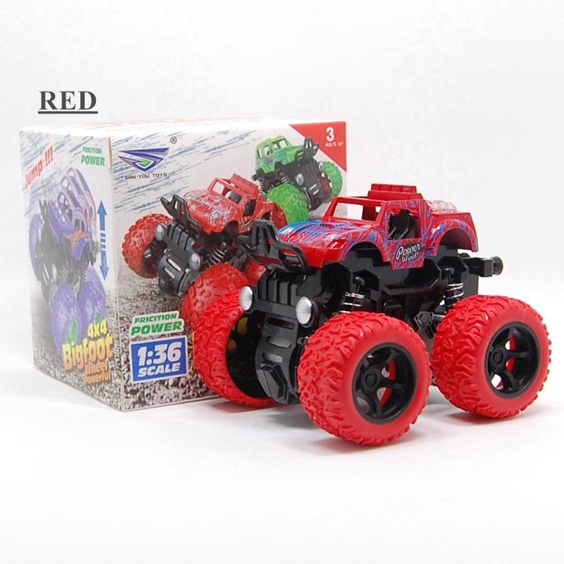 Игрушечный автомобиль, полноприводный внедорожник, трюковые самосвалы, инерционная машина для мальчика, игрушка-снежный автомобиль, динозавр, отступить, детская игрушка в подарок