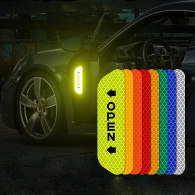 Светоотражающие автомобильные аксессуары Наклейка на дверь Защитная лента внутри автомобиля для Opel Zafira B Passat B6 Аксессуары Citroen C2