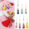 Hang Rope Bag Charm Phone Strap Lanyard Tassel Phone Lanyard Bells Lucky Cat Cell Phone Hang Rope