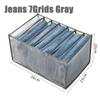 New Jeans Organization Storage Box Closet Organizer Clothing Organization System Drawer Organizers Cabinet Pants Storage Organiz