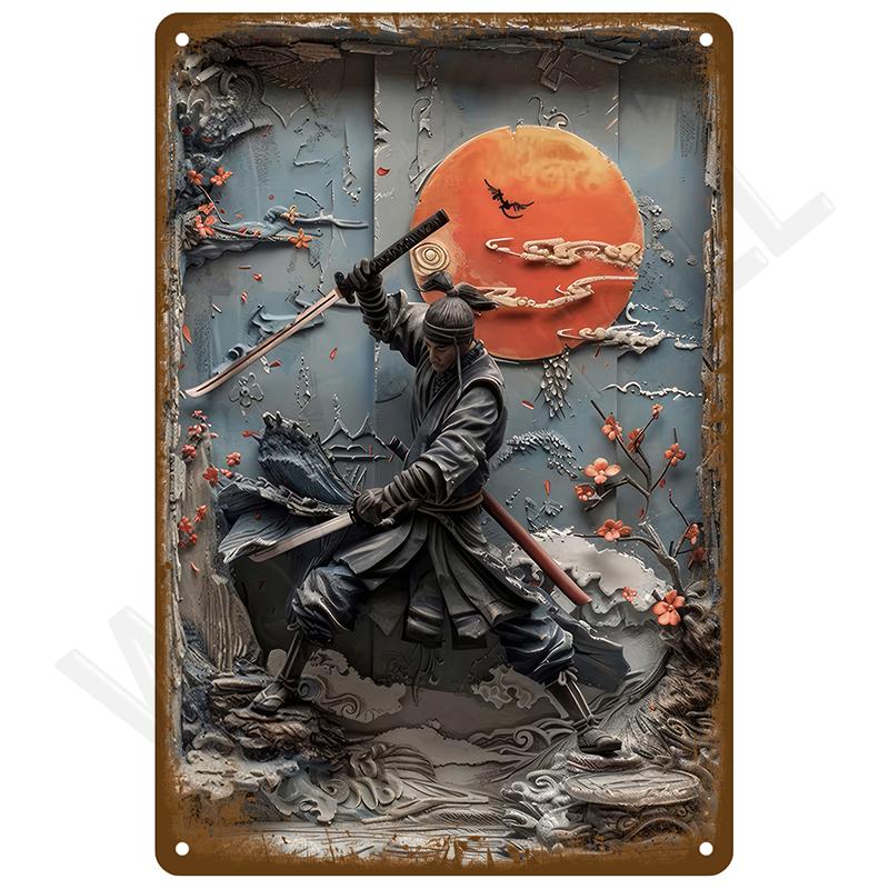 Retro Tin Sign Vintage Metal Signs Plates Posters House Interior Bathroom Wall Art Mural Aesthetic Room Home Decor Decorations