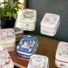 Жестяная коробка для конфет Детские подарки Маленькая жестяная коробка Коробки для печенья Портативный подарочный кейс Для украшения на день рождения, свадьбу