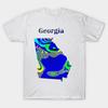 T Shirt Women Georgia Map Harajuku Print Kawaii Tshirt Summer Short Sleeve Female T-Shirt Top Tee