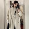 Double-sided Cashmere Wool Coat Women's Medium and Long Autumn and Winter Korean Version of The New Woolen Coat