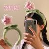 Pink Rabbit Headband Funny Fun Headband Catch Bangs Pull Hair Bundle Cartoon Headband