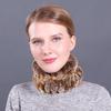 Шарф эластичный тканый меховой шейный платок защита прочность осень и зима женский комплект теплый шейный платок двойного назначения