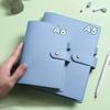 PU Leather A5/A6 Binder Notebook Cover Refillable Journal Agenda Planner Cover  Men