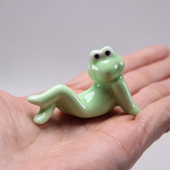 Chopstick Rest Frog Ceramic Chopstick Rest Fork Rest Funny Tableware Restaurant Kitchen Tool Set of