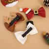 Christmas Antler & Bow Hair Clips