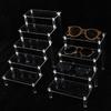 Многоярусная полка-дисплей для солнцезащитных очков, акриловый держатель для коллекционных предметов, подставка для очков