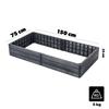 KADAX Овощная грядка Поднятая грядка Садовый ящик Клумба 150x75см