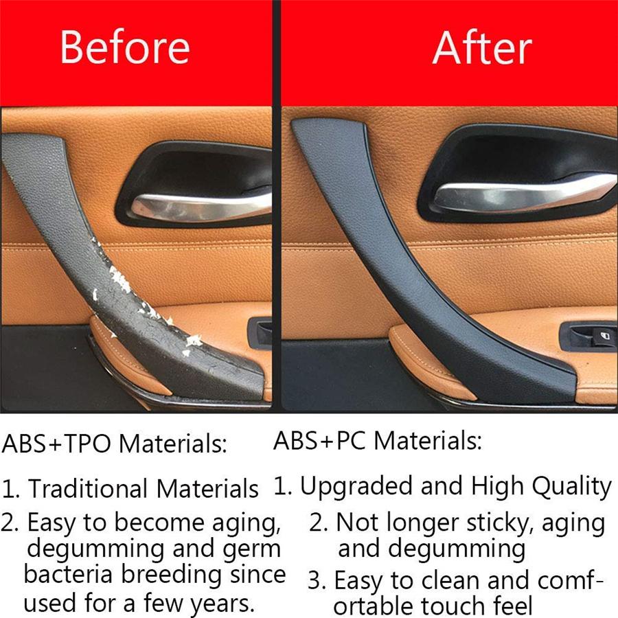 New Suitable Accessories Car Right Interior Door Handle Trim Cover For BMW 3 Series E90 E91 E92 5141 6971 290