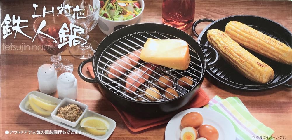 Ishigaki Различные кастрюли IH Совместимая чугунная кастрюля с керамическим шариком Чугунная ширина 33 x глубина x высота 12 см Железная кастрюля с керамическим шариком Томление Приготовление