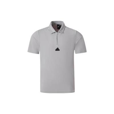 Ct Polo Ss Повседневная рубашка поло с коротким рукавом Мужские топы Ледяной серый IT4344