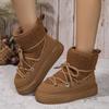 Classic Thickened Fluff Women's Snow Boots Comfortable Warm Ankle Boots Women  New Winter Ladies Shoes Chunky Botas Mujer