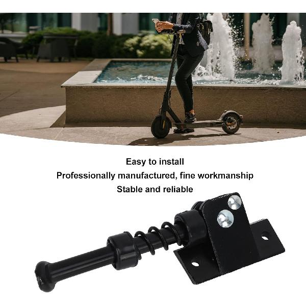 Scooter Kickstand, Electric Scooter Parking Stand Parts Electric Kickstand, Aluminum Alloy Foot Support Holder, Spare Replacement Parts Accessories