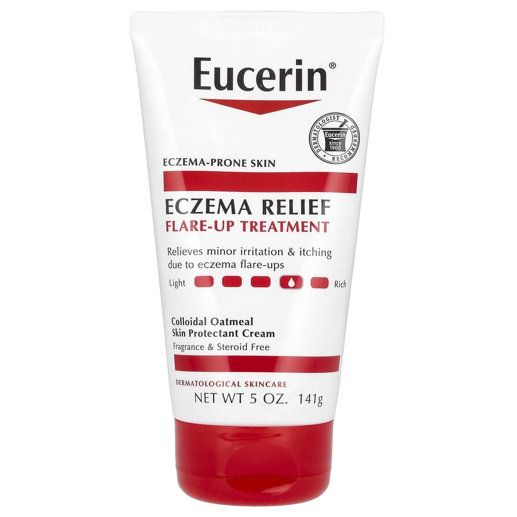 Eucerin, Eczema Relief Acute Dermatitis Soother, Fragrance-Free, 5 oz (141 g)