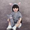 55cm Full Vinyl Baby Doll - Children's Day Gift, Reborn Companion & Bath Toy.