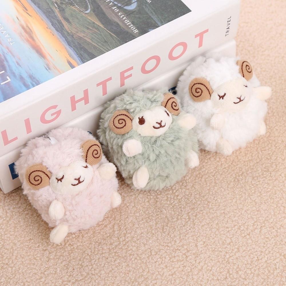 Cartoon Anime Style Lamb Keychain Plush Sheep Backpack Charm For Backpack Decor