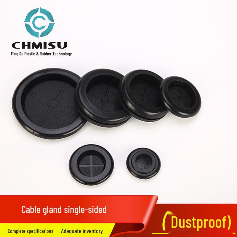 Eco-Friendly Dustproof Round Rubber Cable Grommet - ROHS Standard