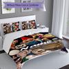 3pcs Custom Name Wallace and Gromit Bedding Set,Includes 1 Duvet Cover and 2 Pillowcases,All-season Bedroom Decor