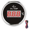 Universal Digital Oil Temperature Gauge 52mm 50?150 Celsius  WRed Backlight 12V24V for Car Boat Yacht