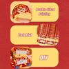 60Pcs 60Pcs Scratch-off Cards Cartoon Surprise Lucky Cards Fashion Vouchers Tickets  Decoration