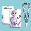 Disney Держатель для ID-карты «Холодное сердце», поставляется с шнурком, подходит для служебных удостоверений и студенческих билетов