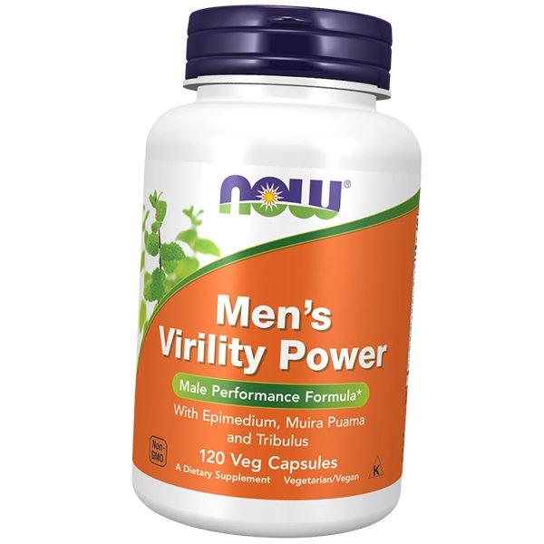 Репродуктивное здоровье мужчин, Men's Virility Power, Now Foods  60вегкапс (08128018)