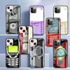 Винтажный стеклянный чехол-кассета для камеры Apple iPhone 14 13 11 12 Pro 7 XR X XS Max 8 6 6s Plus SE 2022 13Pro закаленный телефон Tampa