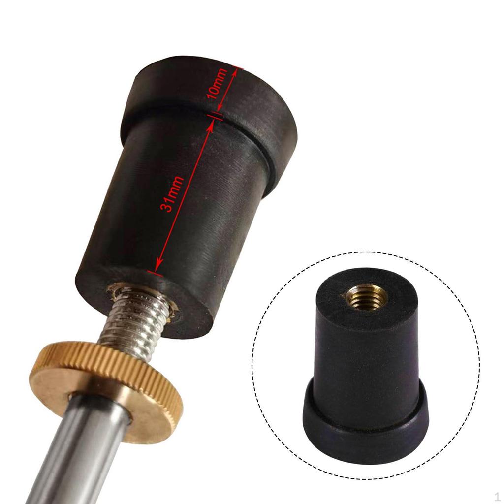 Double Bass Endpin Rubber Tip Cello Stopper Floor Protector Bottom Replacement String