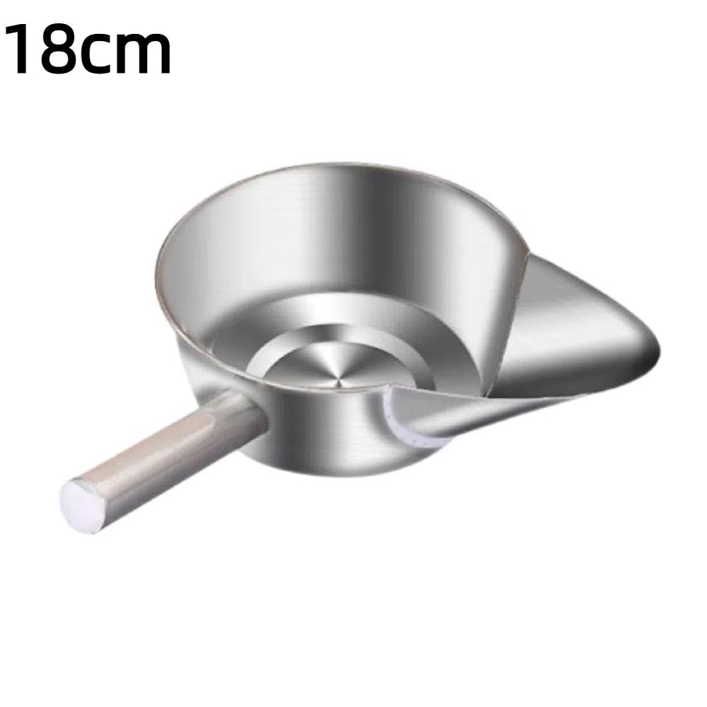 Совок для упаковки из нержавеющей стали Утолченная ложка-черпак с утиным клювом Кухонный гаджет Миска для смешивания жареной пищи Ресторан быстрого питания