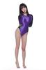 Cosplay Race Queen Leotard Campaign Girl Rhythmic Gymnastics RQ Sexy Event Outfit Costume Fabric Long Sleeve High Leg Leotard Competitive Swimsuit XL