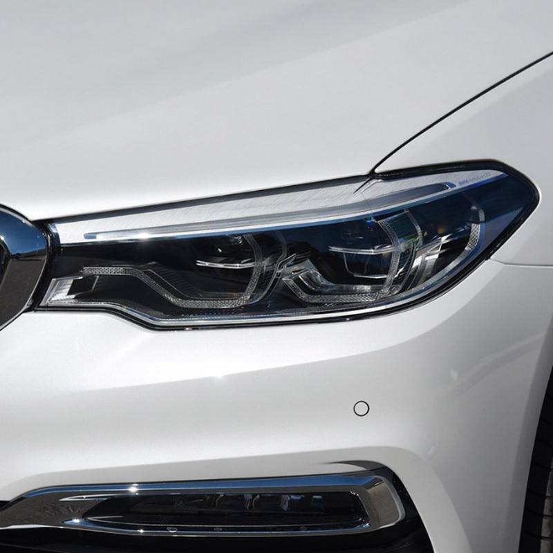Автомобильные Стеклянные Колпачки на Фары Отражатель Оболочка Для BMW 5 Серии G30 G38 2018 2019 2020 Крышка Фары