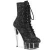 Fashion New Fashion Sexy Knight Female 8 Inch High Heel Platform Ankle Boots for Women Autumn Winter Shoes 15cm Black Pole Dancing Boots