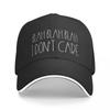 Blah Blah Blah I Don't Care Baseball Cap Gentleman Hat Hard Hat Designer Hat Men's Hats Women's