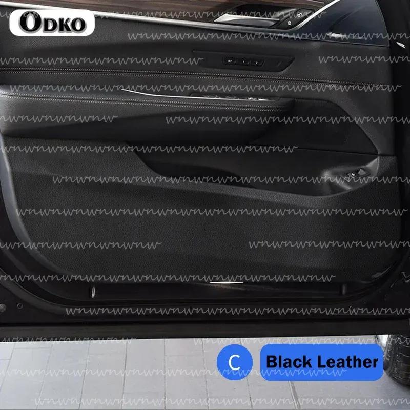 For BMW 6 Series GT G32 2017-2023 4PCS Auto Car Accessories Door Protector Pad Anti-kick Mats Cover PU Sticker