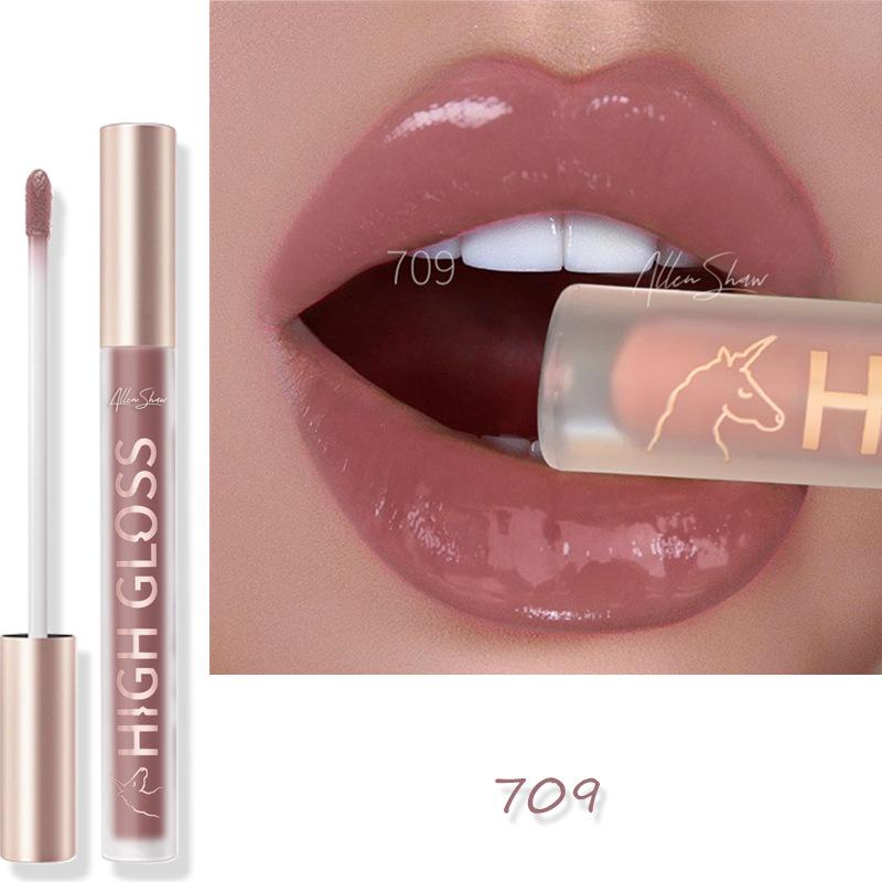 Wish Lipstick Блеск для губ High Gloss Mirror Lip Glaze Film