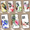 Чехол с колибри и цветами для OnePlus Nord CE 3 Lite CE4 2 2T N10 N20 N30 OnePlus 12 11 9 10 Pro 8T 10T 12R