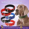 Pet Dog Soft Cotton Adjustable Dog and Cat Accessories Small Large Dog Collar