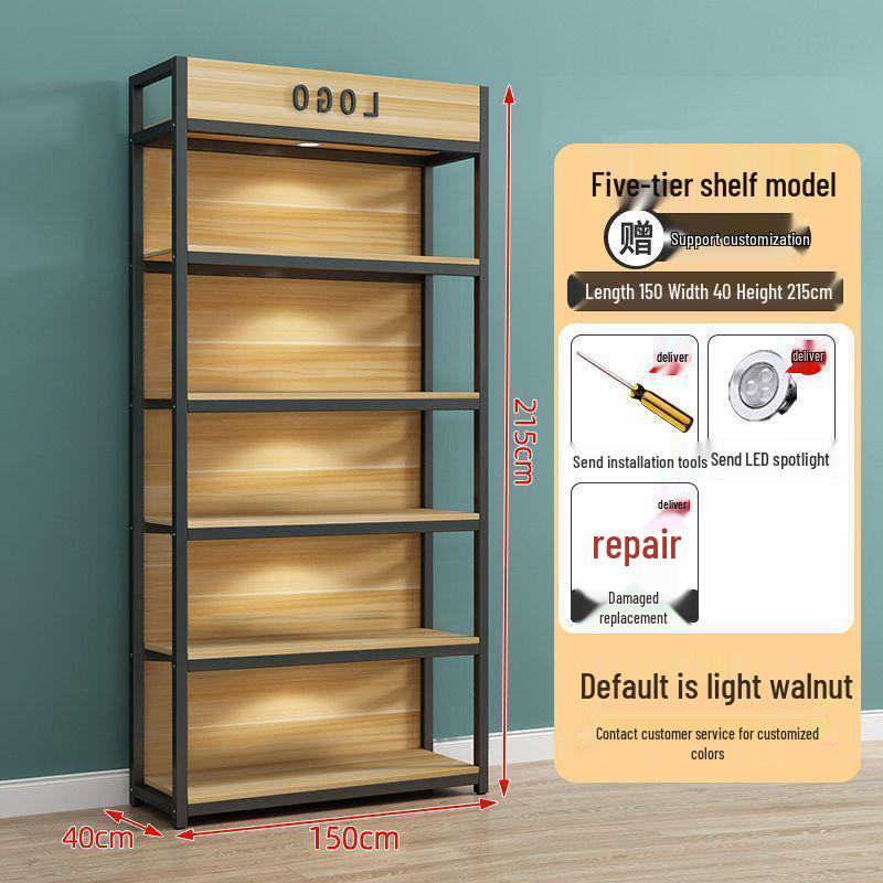 Multi-layer Display Rack for Supermarkets and Cosmetics